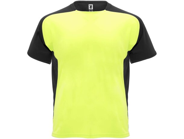 Camiseta deportiva Bugatti Roly cool fit unisex Blanco/negro intenso detalle 36