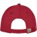 Gorra de 5 paneles totalmente personalizable para tu estilo único Rojo detalle 8