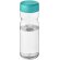 Bidón deportivo de 650 ml con tapa de rosca H2O Active® Base Tritan™ Transparente claro/azul aqua