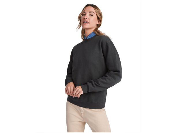 Sudadera cuello redondo unisex Clásica Roly personalizable detalle 50