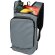 Mochila exterior GRS RPET Trails 6,5L certificada sostenible Gris detalle 18