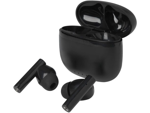Auriculares True Wireless Alterf con Bluetooth 6.0 reciclados Negro intenso detalle 5