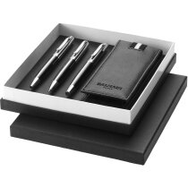 Caja de 3 piezas con funda de la marca Balmain personalizada negro intenso Caja de 3 piezas con funda de la marca Balmain personalizada negro intenso