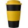 Vaso con aislamiento de 350 ml con agarradera Americano® Amarillo/negro intenso detalle 1