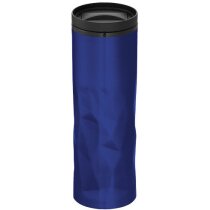 Vaso de plástico de 450 ml térmico azul medio Vaso de plástico de 450 ml térmico azul medio
