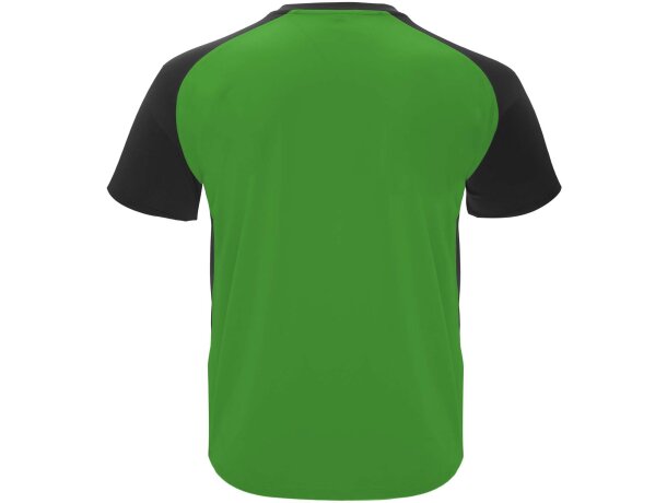 Camiseta deportiva Bugatti Roly cool fit unisex Verde helecho/negro intenso detalle 10