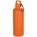 Botella Oregon 750ml con mosquetón en PET reciclado certificado Naranja