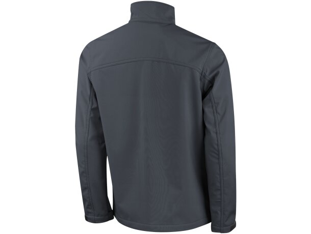Chaqueta softshell Maxson hombre impermeable transpirable Gris tormenta detalle 27
