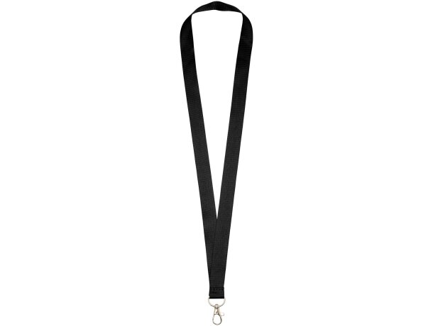Lanyards para publicidad Impey con mosquetón metálico 2x49 cm Gris detalle 38