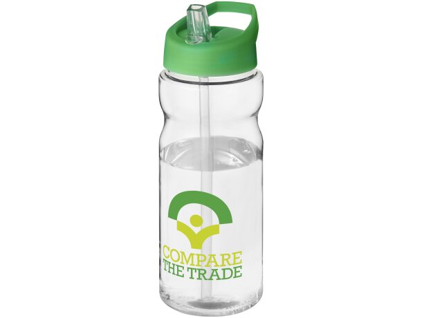 H2O Active® Base Bidón deportivo con tapa con boquilla de 650 ml Transparente/verde detalle 72