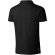 Polo para personalizar unisex 100% algodon 220 gr Negro intenso/gris detalle 11