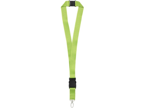 Lanyard con hebilla Verde manzana detalle 8