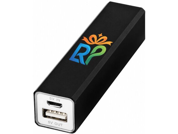 Powerbank Volt 2200 mAh aluminio indicador LED cable USB detalle 5