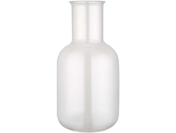 Set jarra y taza cristal borosilicato acabado mate Amelie Transparente detalle 2