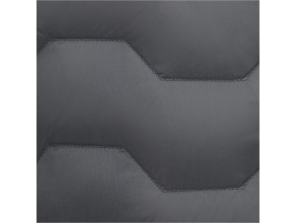 Chaleco aislante reciclado GRS con plumas RDS mujer Epidote Gris tormenta detalle 16