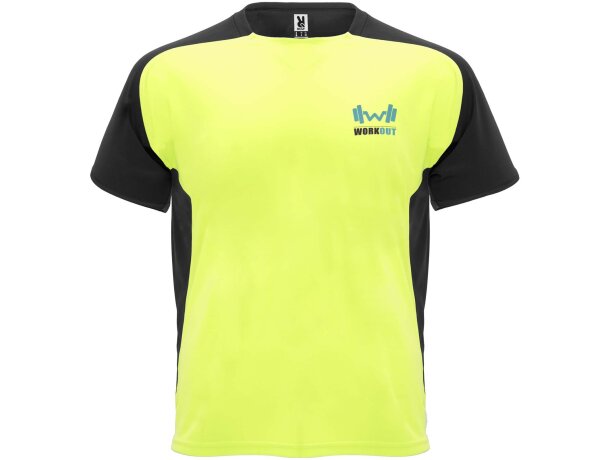 Camiseta deportiva Bugatti Roly cool fit unisex detalle 21