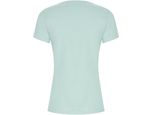 Camiseta mujer algodón orgánico entallada Golden Roly detalle 26