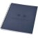 Cuaderno espiral A5 Desk-Mate papel reciclado 50 hojas Azul oscuro detalle 10