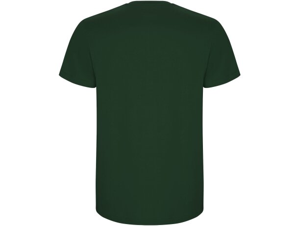 Camiseta manga corta hombre Stafford Roly algodón 190 g/m² Verde botella detalle 106