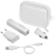 Kit de batería externa de 2200 mah personalizada blanca Kit de batería externa de 2200 mah personalizada blanca