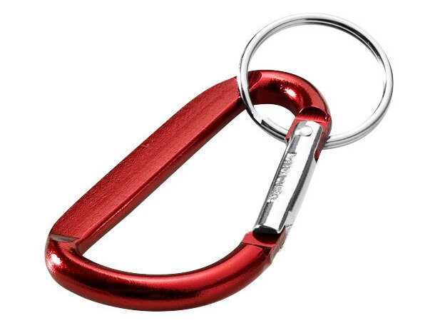 Llavero Mosquetón de Aluminio SlideLock Key Ring Color Rojo - Promart