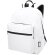 Mochila para niños personalizada Retrend 16L sostenible Blanco