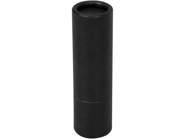 Bálsamo labial Adony SPF15 en envase de papel reciclado Negro intenso detalle 8