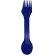 Cuchara, tenedor y cuchillo 3 en 1 Epsy Azul marino detalle 31