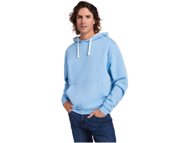 Sudadera con capucha para hombre Urban Roly Amarillo detalle 133