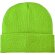 Gorro de lana con parche Boreas Verde manzana detalle 43