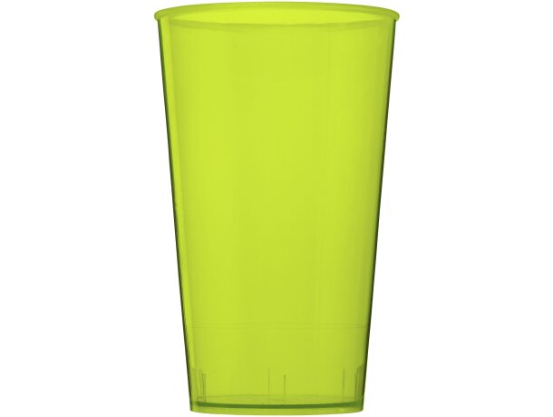 Vaso de plástico de 375 ml Arena Lima transparente detalle 8