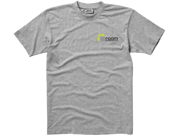 Slazenger Camiseta de manga corta con cuello en V para hombre