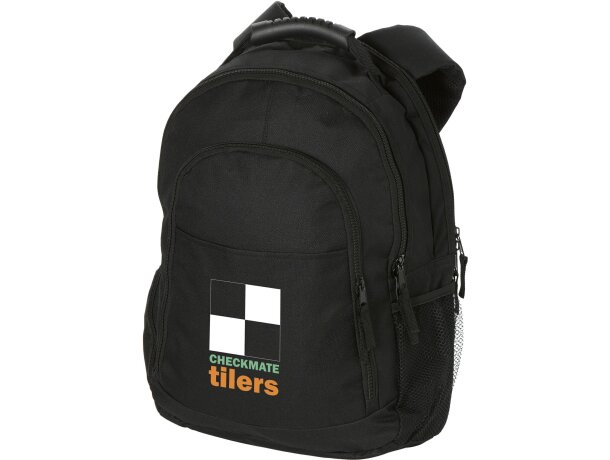 Mochila resistente con velcro para ordenador portátil merchandising