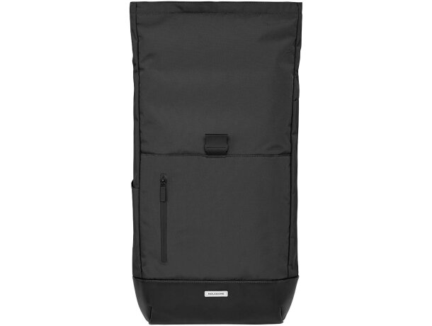 Mochila enrollable Moleskine Metro en poliamida Rilsan Negro intenso detalle 2