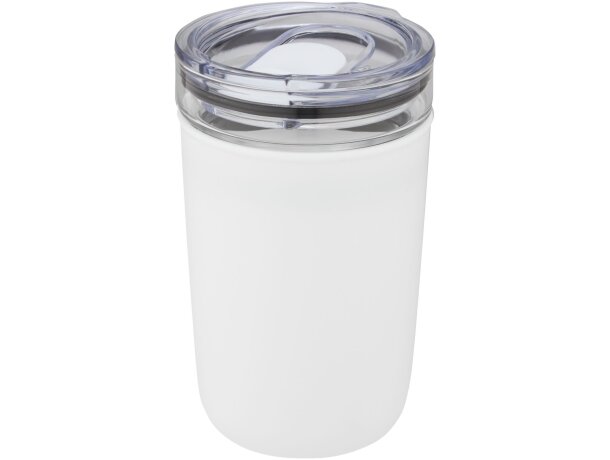 Vaso Bello vidrio borosilicato 420ml con carcasa reciclada Negro intenso detalle 29