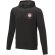 Sudadera con capucha Charon para hombre con interior afelpado Negro intenso detalle 43