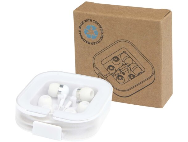 Auriculares tipo C Baekdu con plástico ABS reciclado Negro intenso detalle 14