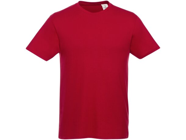 Camiseta de manga corta para hombre Heros Rojo detalle 39