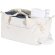 Bolsa de lona reciclada de viaje Trip Aware 42 litros Blanco roto detalle 13