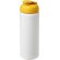 Baseline® Plus Bidón deportivo con Tapa Flip de 750 ml Blanco/amarillo