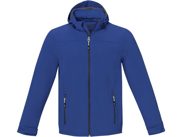 Chaqueta softshell de hombre Langley impermeable transpirable Azul detalle 13