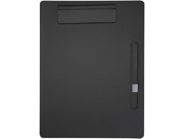 Portapapeles A4 Clast con cierre magnético y material reciclado Negro intenso detalle 4