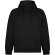 Sudadera unisex algodón orgánico Vinson Roly con capucha Negro intenso