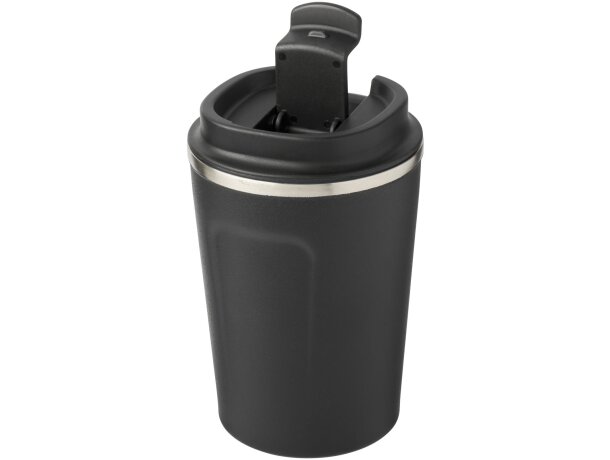 Vaso de 360 ml con aislamiento de cobre al vacío Thor Negro intenso detalle 4