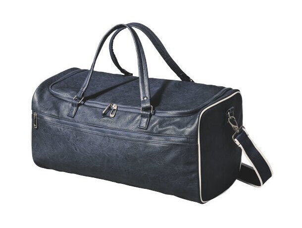 Bolsa de viaje elegante y clásica personalizada azul marino Bolsa de viaje elegante y clásica personalizada azul marino