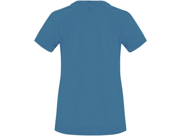 Camiseta deportiva manga corta mujer Bahrain Roly técnica detalle 66