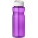 H2O Active® Base Bidón deportivo con tapa con boquilla de 650 ml Morado/blanco detalle 65