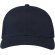 Gorra reciclada seis paneles Aware Opal con rastreador QR Azul marino detalle 7