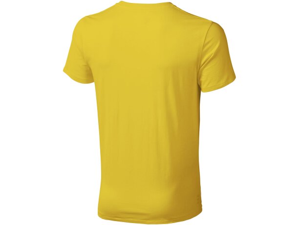 Camiseta de manga corta "nanaimo" Amarillo detalle 12