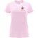 Camiseta manga corta mujer Capri Roly 100% algodón 170 g/m² Rosa claro detalle 97